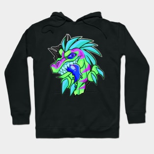 "NEON RAPTOR" V.2 Hoodie